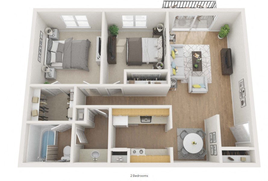 The River Birch floor plan